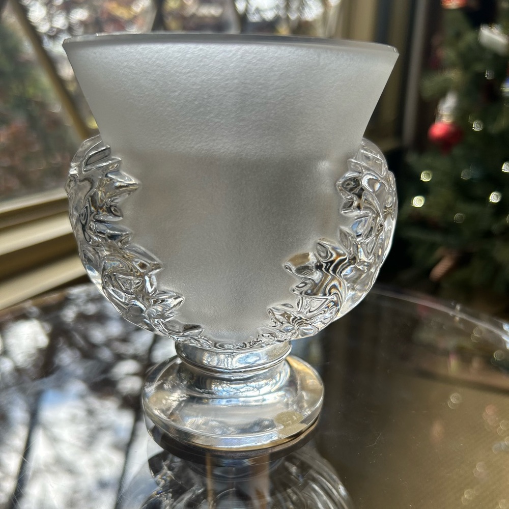 Lalique St Cloud Vase